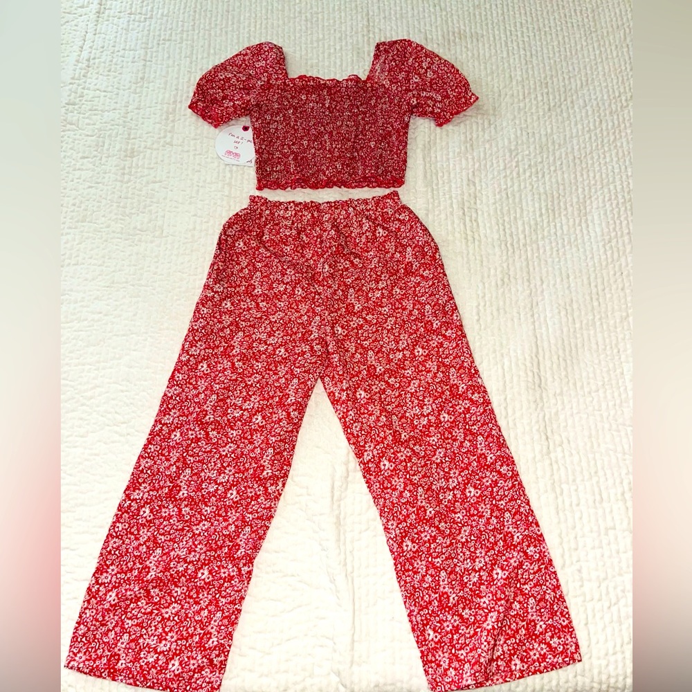 Girls 2 piece pant outfit